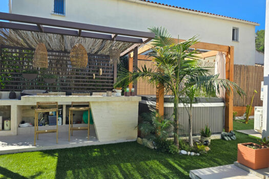 PEYPIN- Villa contemporaine T3 s/ 416m² terrain