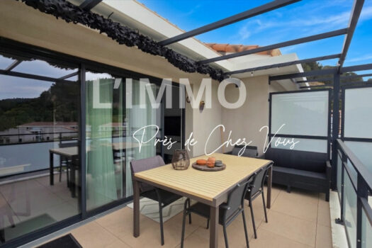 3 pièces récent avec terrasse et garage