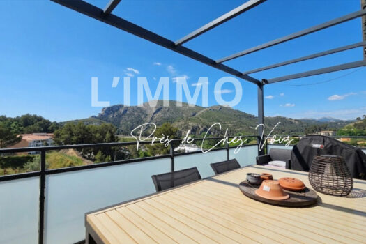 3 pièces récent avec terrasse et garage