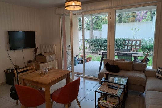 T2/ 41.50m² jardinet / box/ Très récent