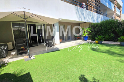 Appartement La Destrousse 3 pièces 58 m2 RDJ au calme Absolu