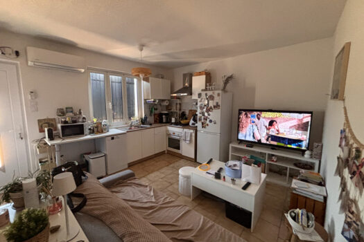 T2 entièrement rénové d’environ 37m² avec grand jardin