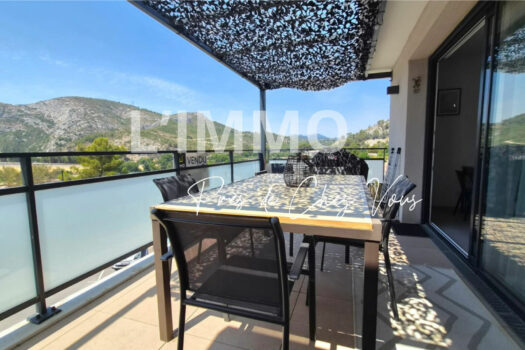 3 pièces récent avec terrasse et garage