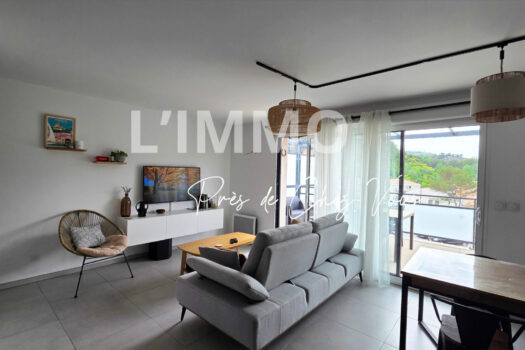 3 pièces récent avec terrasse et garage