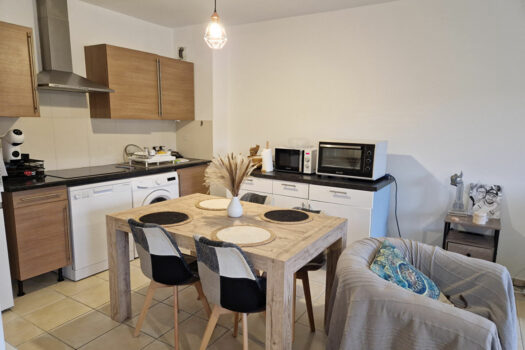 T2 48m2 avec terrasse et grand garage